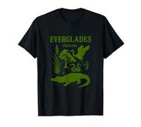 Florida Everglades National Park Vintage Illustration T-Shirt