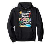 Florida Family Vacation 2025 Straight Trippin Trip Pullover Hoodie