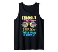 Florida Family Vacay Vacation 2026 Straight Trippin Tank Top