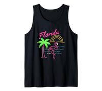 Florida FL 80s 90s Vintage Vaporwave Style Tank Top