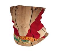 Florida flag wood grain print Cooling Multi Use Neck Gaiter Men's and Women's Summer Face Mask for Working, Running Sports