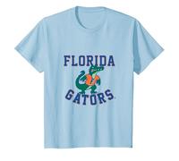 Florida Gators Retro Vintage College NCAA Mascot Graphic T-Shirt, Youth, Baby Blue, 2T