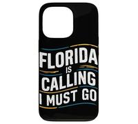 Florida Is Calling I Must Go USA America Case for iPhone 13 Pro