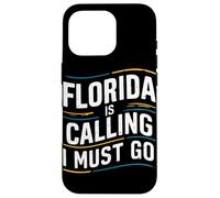Florida Is Calling I Must Go USA America Case for iPhone 16 Pro