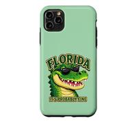 Florida It's Probably Fine Funny Alligator Sarcasm Humor Case for iPhone 11 Pro Max