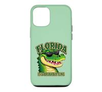Florida It's Probably Fine Funny Alligator Sarcasm Humor Case for iPhone 12/12 Pro