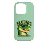 Florida It's Probably Fine Funny Alligator Sarcasm Humor Case for iPhone 14 Pro