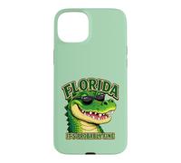 Florida It's Probably Fine Funny Alligator Sarcasm Humor Case for iPhone 15 Plus