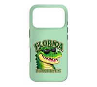 Florida It's Probably Fine Funny Alligator Sarcasm Humor Case for iPhone 17 Pro