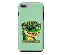 Florida It's Probably Fine Funny Alligator Sarcasm Humor Case for iPhone 7 Plus/8 Plus