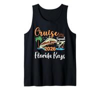 Florida Keys Cruise Squad 2026 Family Holiday Matching Tank Top