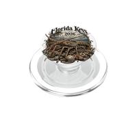Florida Keys Lobster W ugs, 2026 Key west Tattoo Art PopSockets PopGrip for MagSafe