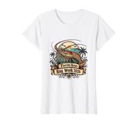 Florida Keys Lobster W ugs, 2026 Key west Value Graphic T-Shirt, Women, White, XL
