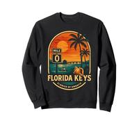 Florida Keys Mile 0 Shirt Highway Sign Sunset Bridge Sweatshirt