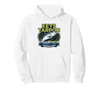 Florida Keys Tarpon Fishing Saltwater Flats Angler Identity Pullover Hoodie