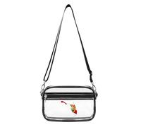 Florida Map Flag Novelty Crossbody Bags Transparent Shoulder Bag