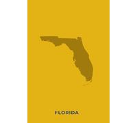 FLORIDA - Premium Lined Journal | 6" x 9" | Soft Cover | 120+ Pages: A High-Quality Writing Notebook - Ideal for School, Work, or Thoughtful Gifts