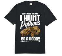 Florida Python Hunting Control Tech Don't Mess Python Hunter Comfort Colors Adult Heavyweight T-Shirt