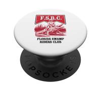 Florida Rodeo, Alligator Crocodile Cowboy Gator Riding PopSockets Adhesive PopGrip