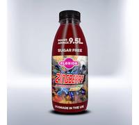 Florida Soda Energy Syrup Compatible with SodaStream - 500 ml, Mix n Match, 3 Flavours, Energy Concentrates, Flavourings For Fizzy Drinks (500ml, Zingberry Sugar Free)