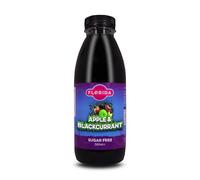 Florida Soda Syrup Compatible with SodaStream - 500 ml, Mix n Match, Multiple Flavours, Concentrates, Flavourings For Fizzy Drinks (Apple & Blackcurrant Sugar Free)