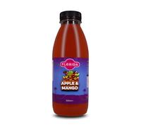 Florida Soda Syrup Compatible with SodaStream - 500 ml, Mix n Match, Multiple Flavours, Concentrates, Flavourings For Fizzy Drinks (Apple & Mango)