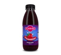 Florida Soda Syrup Compatible with SodaStream - 500 ml, Mix n Match, Multiple Flavours, Concentrates, Flavourings For Fizzy Drinks (Strawberry Sugar Free)