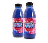 Florida Soda Syrup Compatible With Sodastream - Fizzy Drinks Flavouring Concentrates Standard, Retro & Mixed Fruit Range Apartame & Sugar Free Options (500 ml (Pack of 2), Bubble Gum)