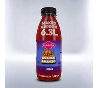 Florida Soda Syrup for SodaStream, 330 ml, Mix n Match, Multiple Flavours (Orange & Mango)