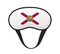 Florida State Flag Print Eye Mask for Sleeping Light Blocking Nap for Travel Yoga Camping Night Rest