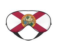 Florida State Flag Print Eye Mask,Silk-Like Sleep Mask,Night Sleeping Mask for Men Women,for Sleep Relaxation
