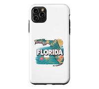 Florida State Map Road Trip Jacksonville Miami Tampa Orlando Case for iPhone 11 Pro Max