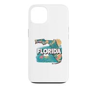 Florida State Map Road Trip Jacksonville Miami Tampa Orlando Case for iPhone 13