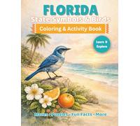Florida State Symbols & Birds: Coloring & Activity Book for Kids