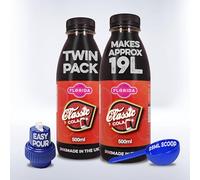 Florida Syrups Flavours Compatible with Sodastream Machines - Soda Drink Flavourings 500 ml (Pack of 2) (500 ml (Pack of 2), Classic Cola)