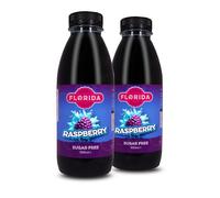 Florida Syrups Flavours Compatible with Sodastrem Machines - Soda Drink Flavourings 500 ml (Pack of 2) (500 ml (Pack of 2), Blue Raspberry Sugar Free)