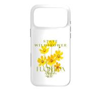 Florida Territory Coreopsis Wildflower Design Case for iPhone 17 Pro Max