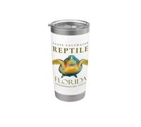 Florida Territory Loggerhead Sea Turtle Stainless Steel Insulated Tumbler
