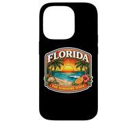 Florida The Sunshine State Souvenir Visitor Trip Memorabilia Case for iPhone 14 Pro