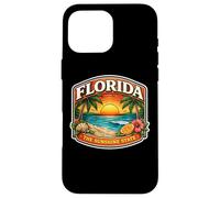 Florida The Sunshine State Souvenir Visitor Trip Memorabilia Case for iPhone 16 Pro Max