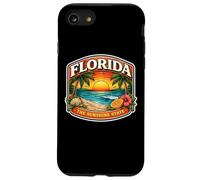 Florida The Sunshine State Souvenir Visitor Trip Memorabilia Case for iPhone SE (2020) / 7/8