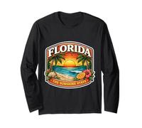 Florida The Sunshine State Souvenir Visitor Trip Memorabilia Long Sleeve T-Shirt