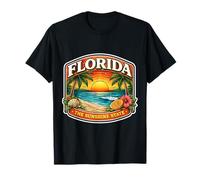 Florida The Sunshine State Souvenir Visitor Trip Memorabilia T-Shirt