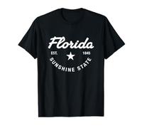 Florida - The Sunshine State - Throwback Design - Classic Value Graphic T-Shirt