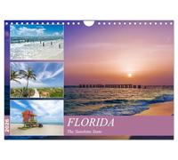 FLORIDA The Sunshine State (Wall Calendar 2026 DIN A4 landscape), CALVENDO 12 Month Wall Calendar: Sun, beach, palm trees and quiet places