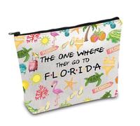 Florida Trip Makeup Bag The Sunshine State Gift Beach Lover Gift Florida Souvenir Gift Florida Travel Bag Florida Housewarming Gift Vocation Gifts (Florida UK)
