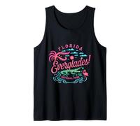 Florida Vacation Everglades National Park Alligator Vintage Tank Top