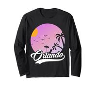Florida Vacation Souvenir Orlando Summer Trip Novelty Long Sleeve T-Shirt
