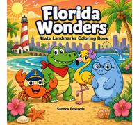 Florida Wonders: State landmarks coloring book