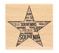 Florilèges Design Stamp, Wood, 70 x 70 mm